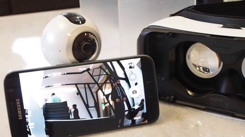 三星发布360°全景相机 小扎再掀VR狂潮