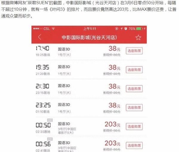 《叶问3》票房严重造假！电影如何沦为资本的道具？
