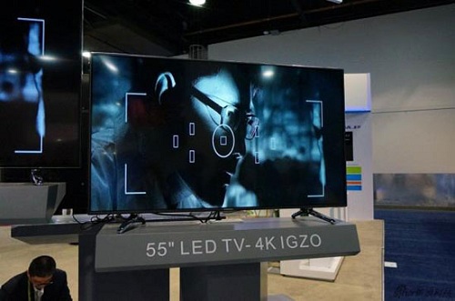 中电熊猫家电推出全球首款55英寸IGZO屏4K超高清智能电视