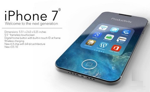 iPhone7十大新功能曝光 苹果7或将支持32GB存储版本