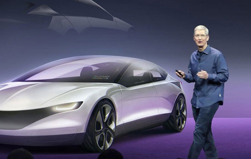 苹果获得第一项汽车专利 铰链式车辆的转向装置