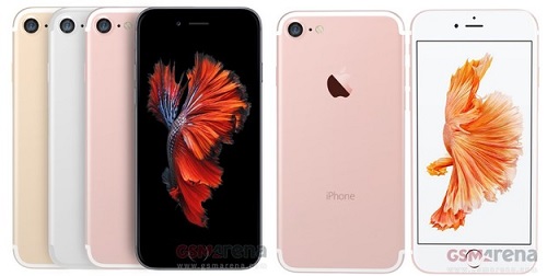 iPhone7渲染图流出：苹果7天线白带确定取消3.5mm耳机孔消失