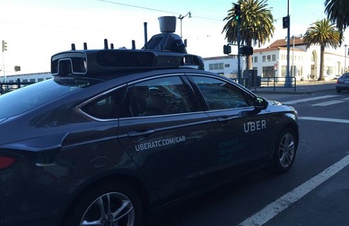 Uber联合福特在旧金山测试自动驾驶汽车