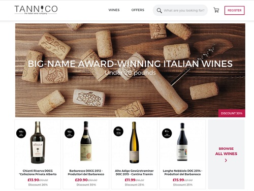 Tannico获得380万英镑A轮融资 基于大数据和AI实现葡萄酒个性推荐