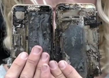 iPhone 7起火机主轿车被烧毁 苹果公司介入调查