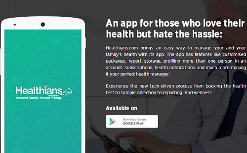 Healthians获300万美元A轮融资
