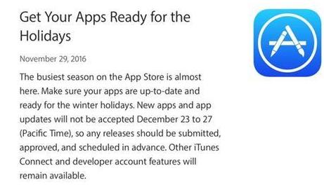 苹果宣布iTunes服务于12月23日至27日暂停使用