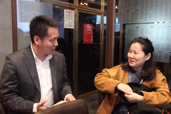 抱财网联合创始人张志威与深圳投资人交流