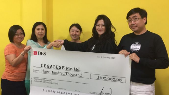 新加坡法律科技初创企业Legalese获得41.8万美元天使轮融资