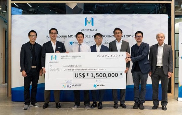 泰国金融科技初创企业MoneyTable获得150万美元种子轮融资