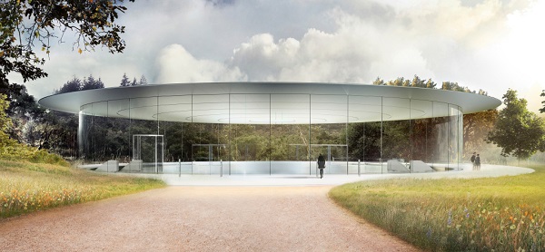 苹果公司新总部苹果公园4月开放使用 内设史蒂夫·乔布斯剧场
