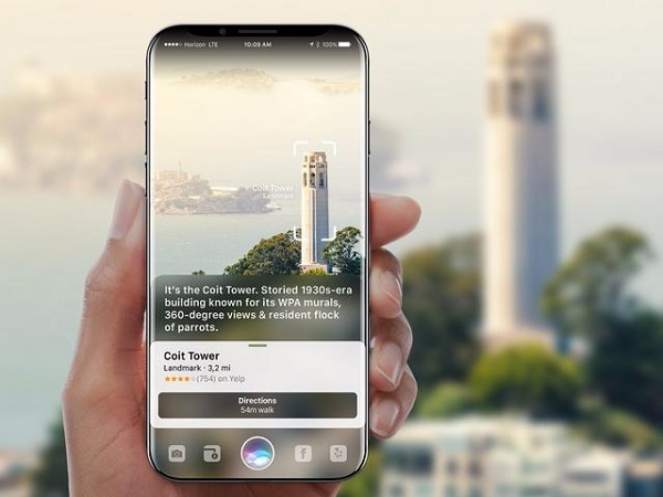 苹果iPhone8最美概念设计曝光 增强现实技术成亮点