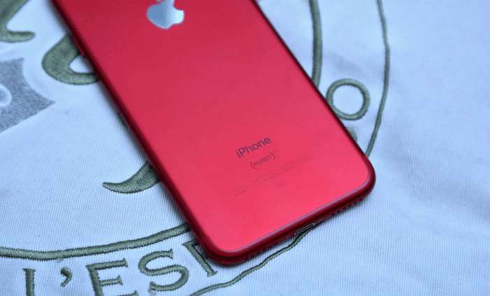 红色特别版iPhone7
