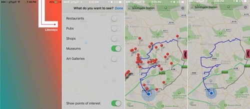Likeways:帮助用户发现城市中独到的风景线