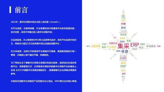 亿邦智库:《2021数字化采购发展报告》详解十万亿级市场