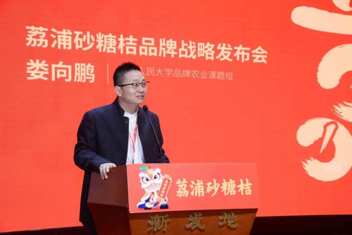 荔浦砂糖桔举办品牌战略发布会 砂糖桔第一县让新年更甜蜜